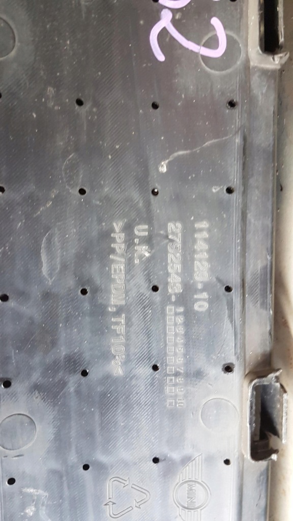 фото №9, Решітка молдинг бампера задня mini cooper r56 2752543