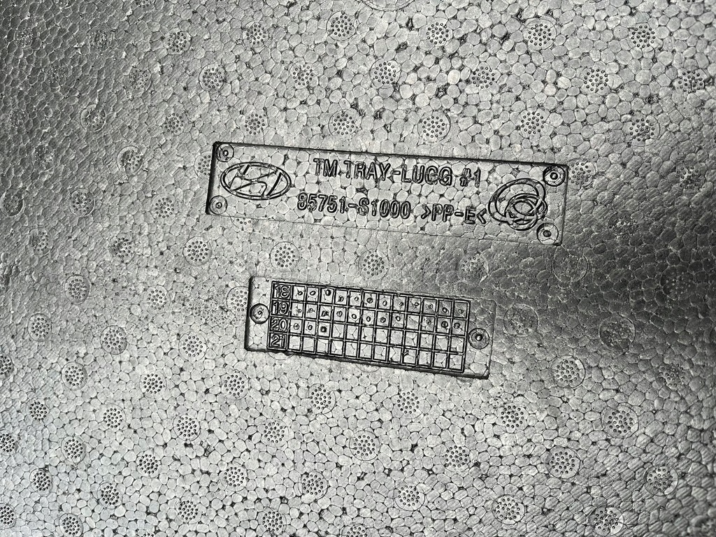 фото №6, Вкладиш багажника пінополістирол hyundai santa fe iv 85751-s1000