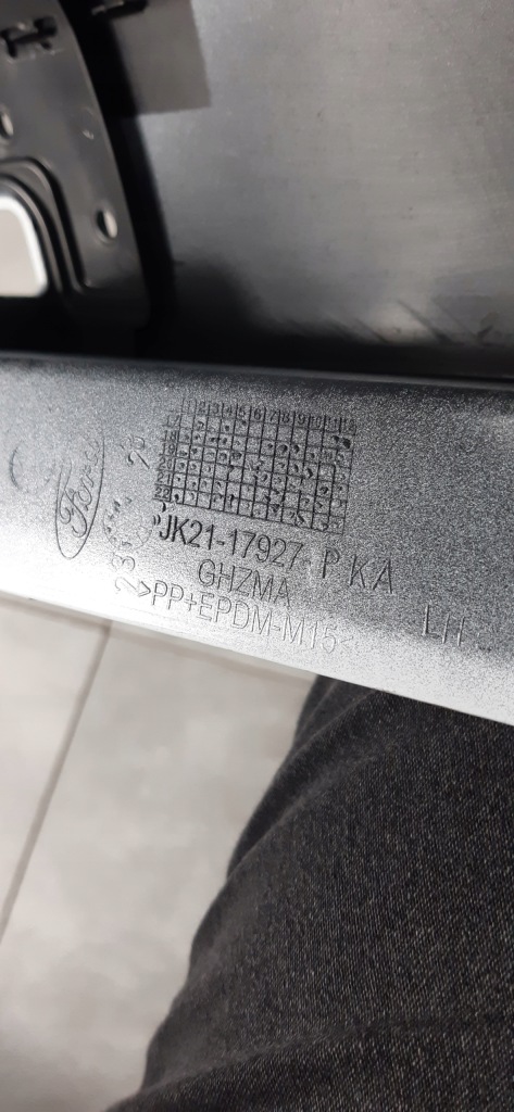 Ford transit custom кутик бампера лівий задній бампер задній jk21-17927-p Київ