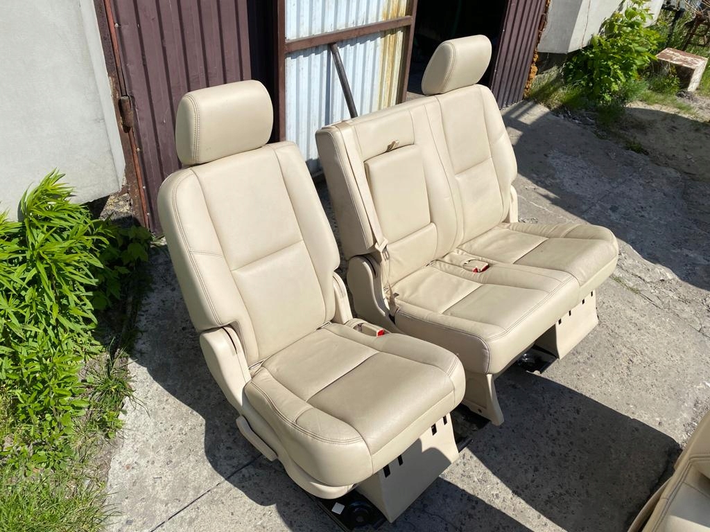 фото №3, Cadillac escalade 07 сидіння сидіння оббивка заднє сидіння