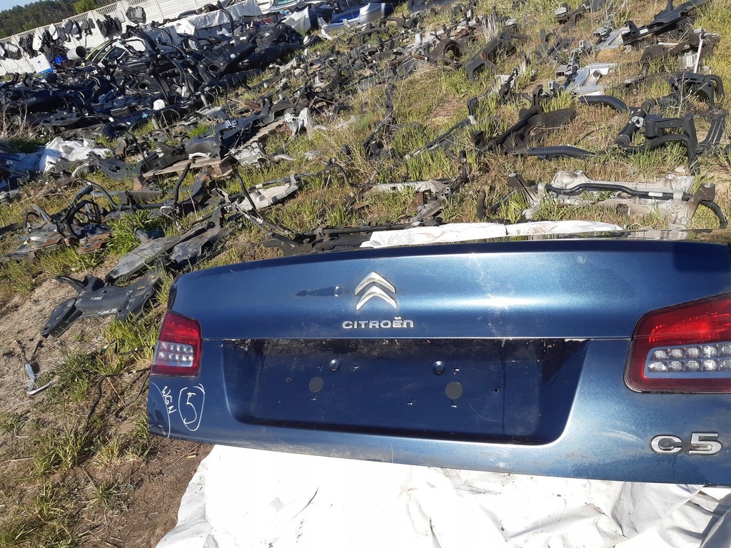 фото №1, Кришка багажника багажника citroen c5 iii sedan