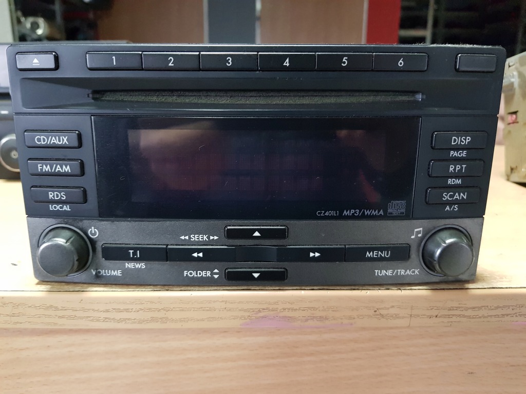 фото №1, Радіо subaru 86201fg400