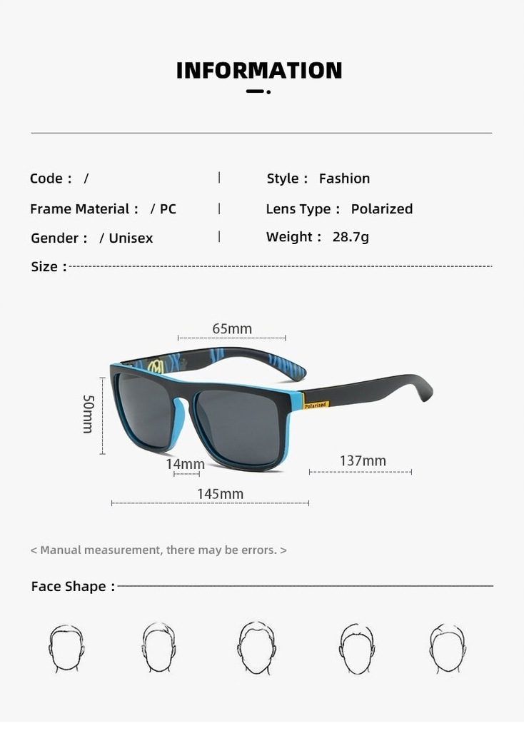 фото №7, Spolaryzowane накладки на фары męskie накладки на фары солнцезащитный