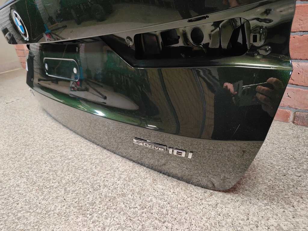 фото №7, Крышка багажника багажника задняя задняя стекло bmw x1 u11 c4e sanremo green