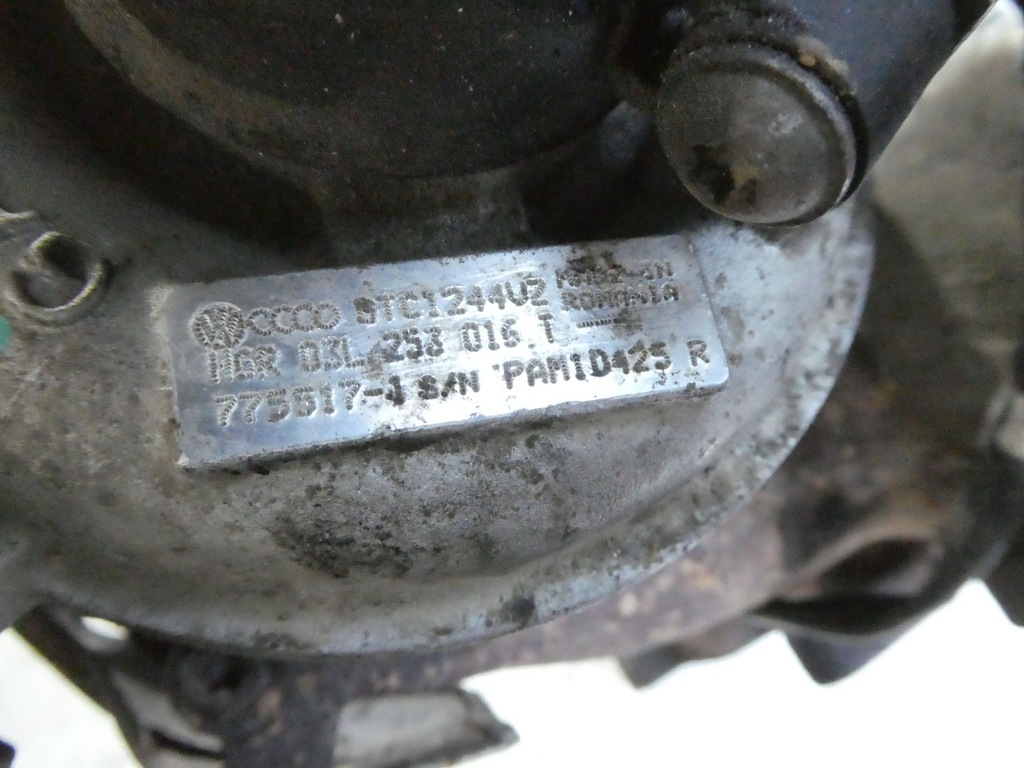 фото №6, Турбонагнетатель audi a3 vw golf vi skoda octavia ii 1.6tdi 03l253016t