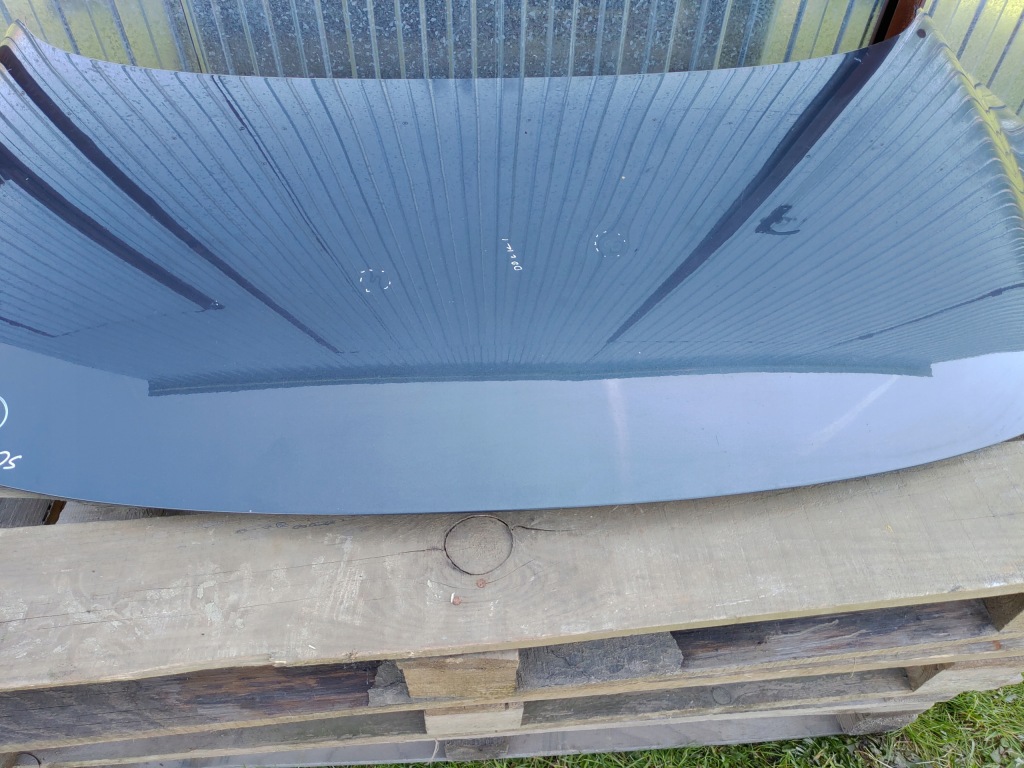 фото №6, Капот крышка двигателя renault grand scenic 3 iii lata 2008-2012 цвет teb66