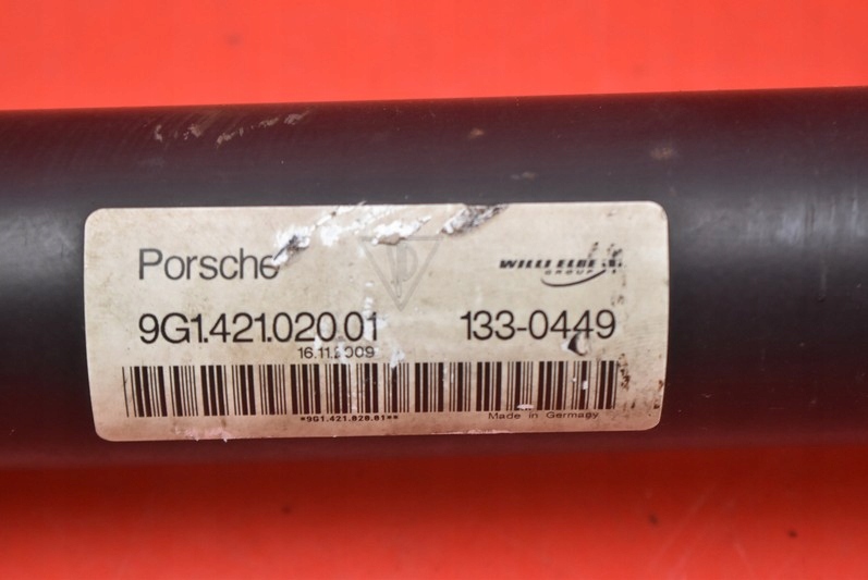 фото №5, Wał приводной 89cm 9g142102001 porsche 911 997 vi 3.8 turbo 500 km awd 08-13