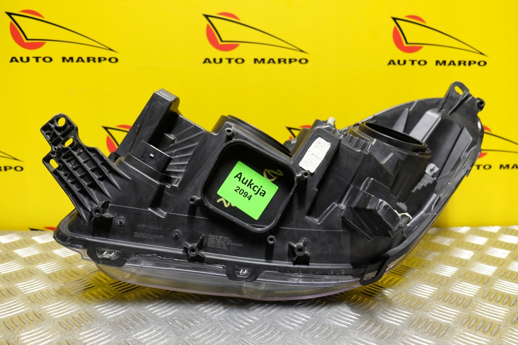 фото №10, Ford escape 2017- фара лампа обычная линзованная тонированная правая usa