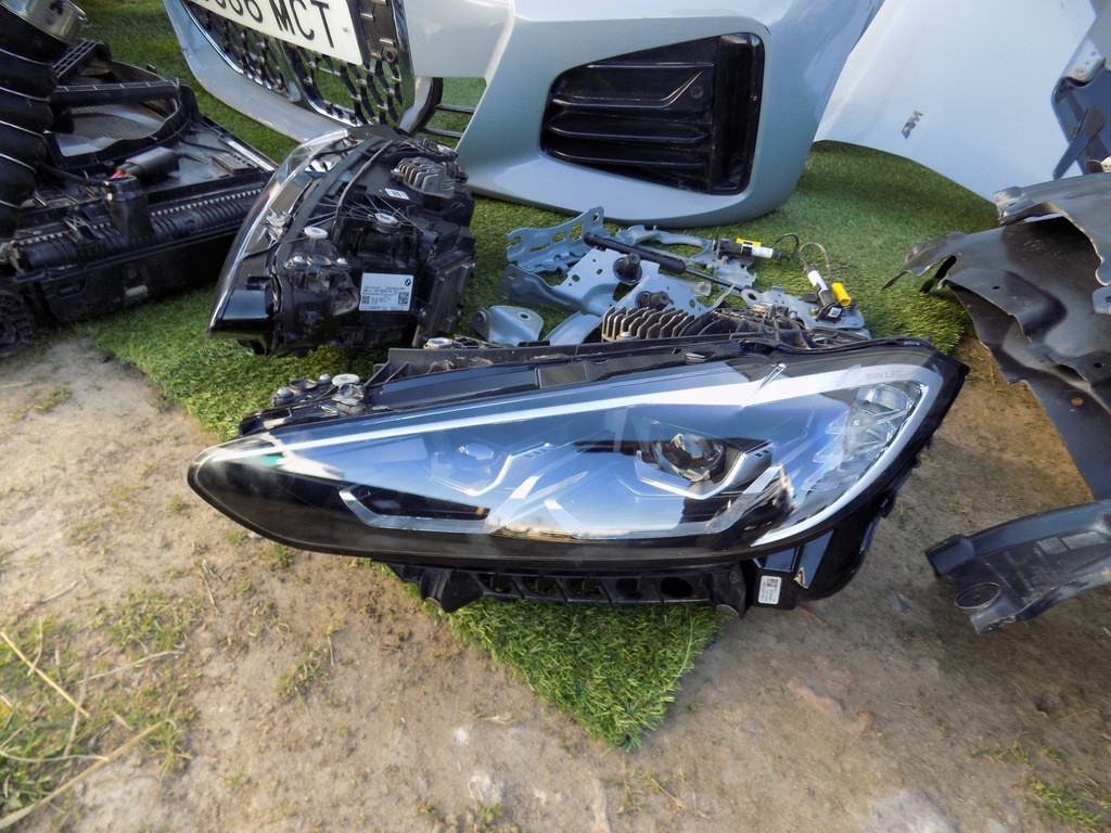 фото №7, Kompletny перед do bmw 4 g26 капот бампер крила радар pas радіатор