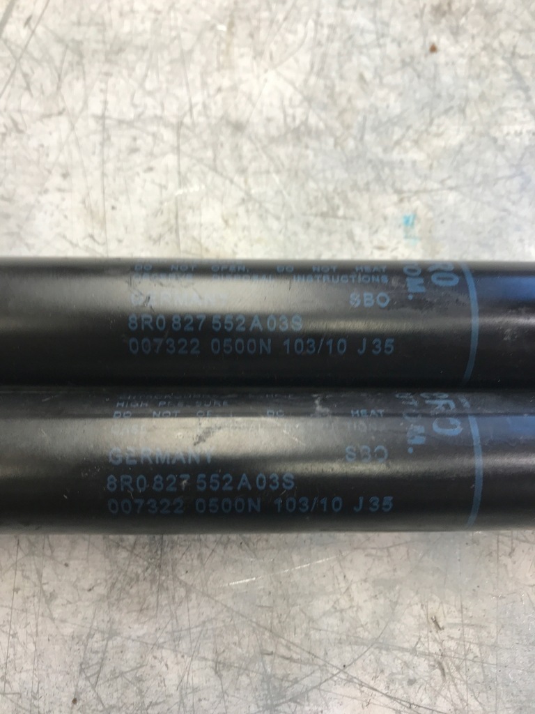 фото №5, Амортизаторы крышки багажника левый правый audi q5