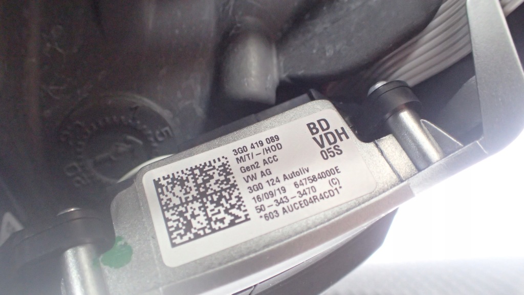 фото №8, Воздуховод vw passat b8 r line gte 3g0419089 bd