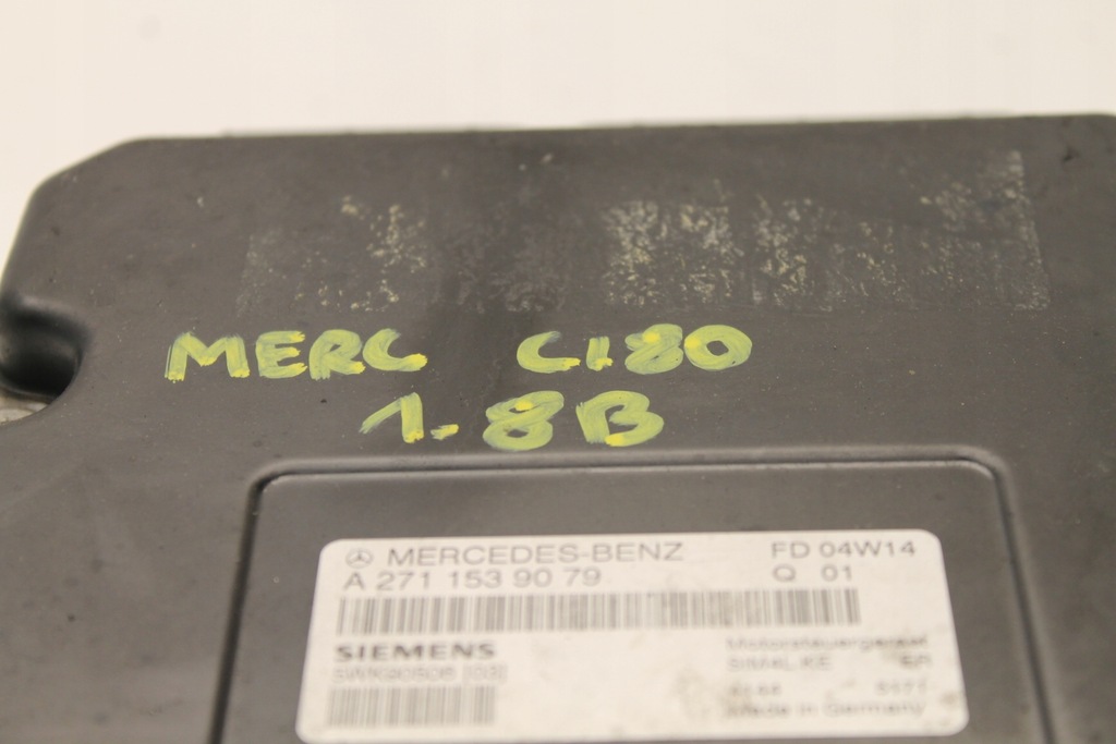 фото №5, Бортовой компьютер блок управления двигателя mercedes w203 1.8 b