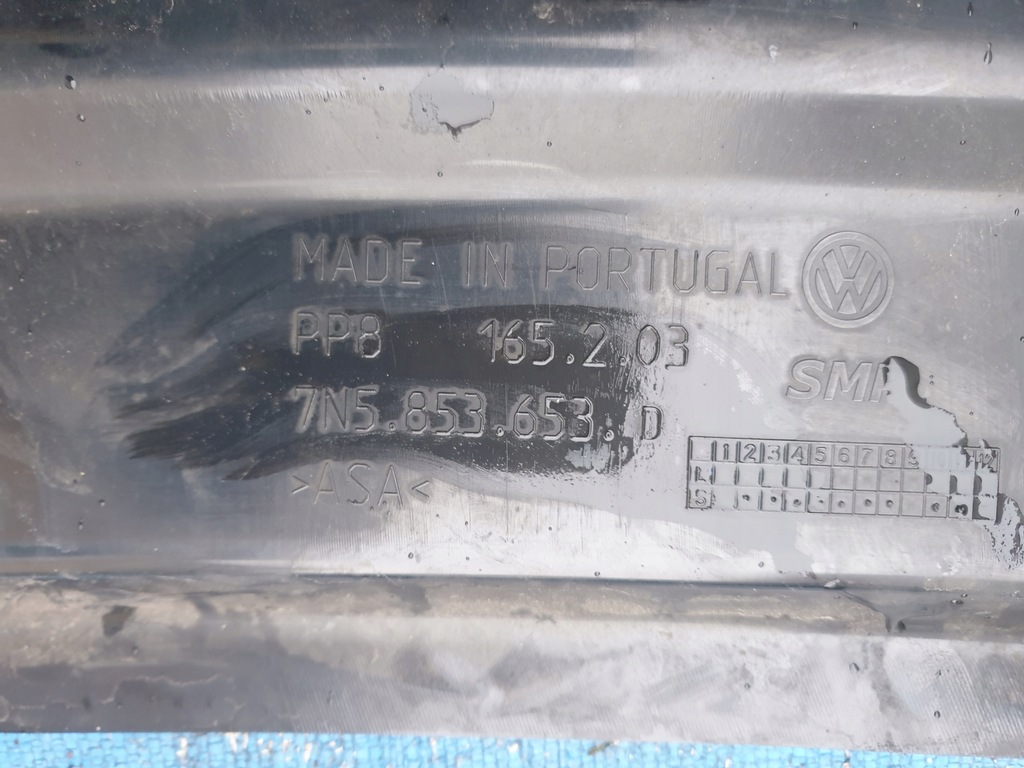 фото №7, Seat alhambra 2 ii 7n 7n5 2010 10 решётка радиатора заглушка решётка радиатора решётка радиатора fr line fr-line