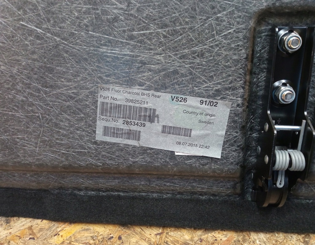 фото №5, Підлога багажника volvo xc90 ii 2.0 t6 39825211