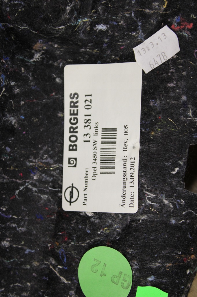 фото №5, Обшивка багажника лівий задня opel cascada