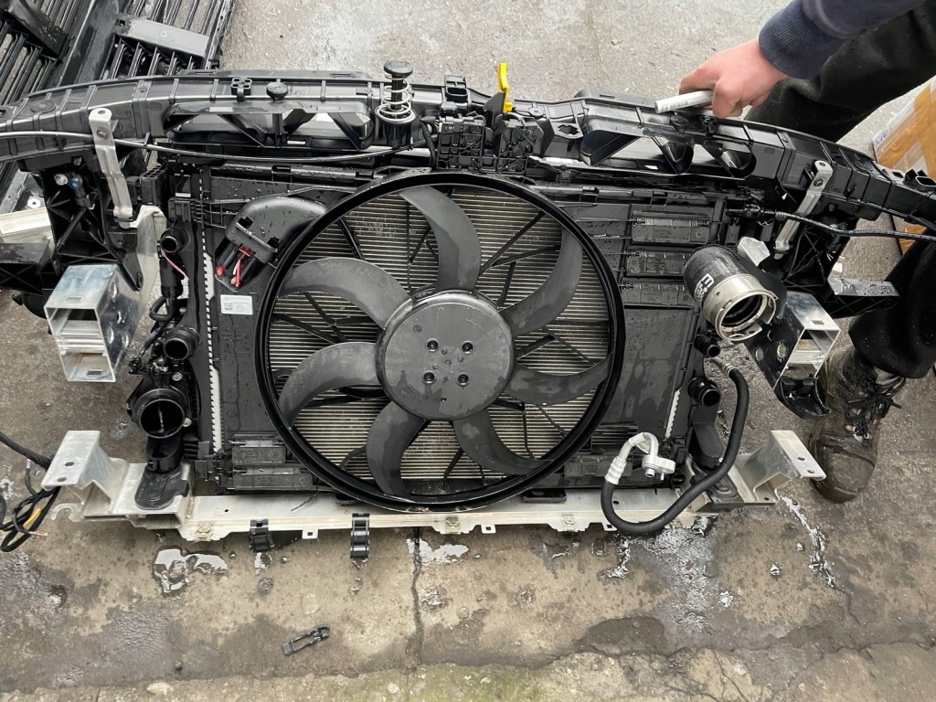 фото №7, Mercedes w177 w247 2.0 cdi pas підсилювач радіатор повний