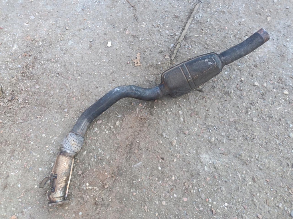 фото №4, Audi rs7 4.0 v8 tfsi труба выхлопная 4m0253211k