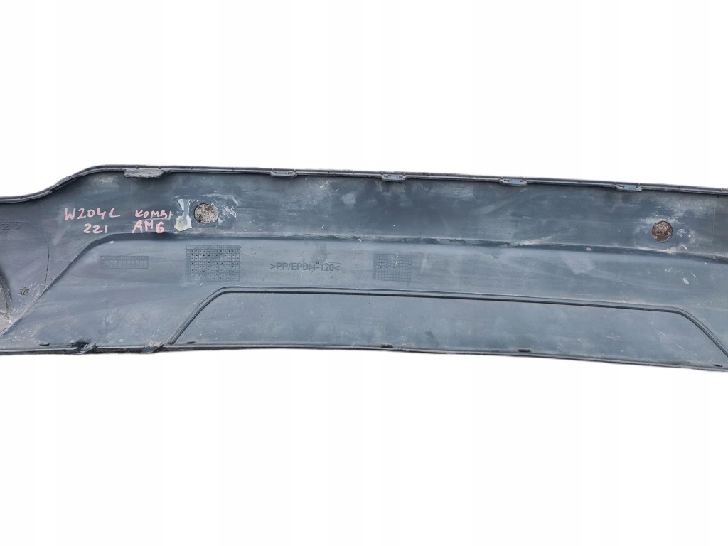 Mercedes c klasa w204 накладка бампера задняя amg a2048853838 с Разборки