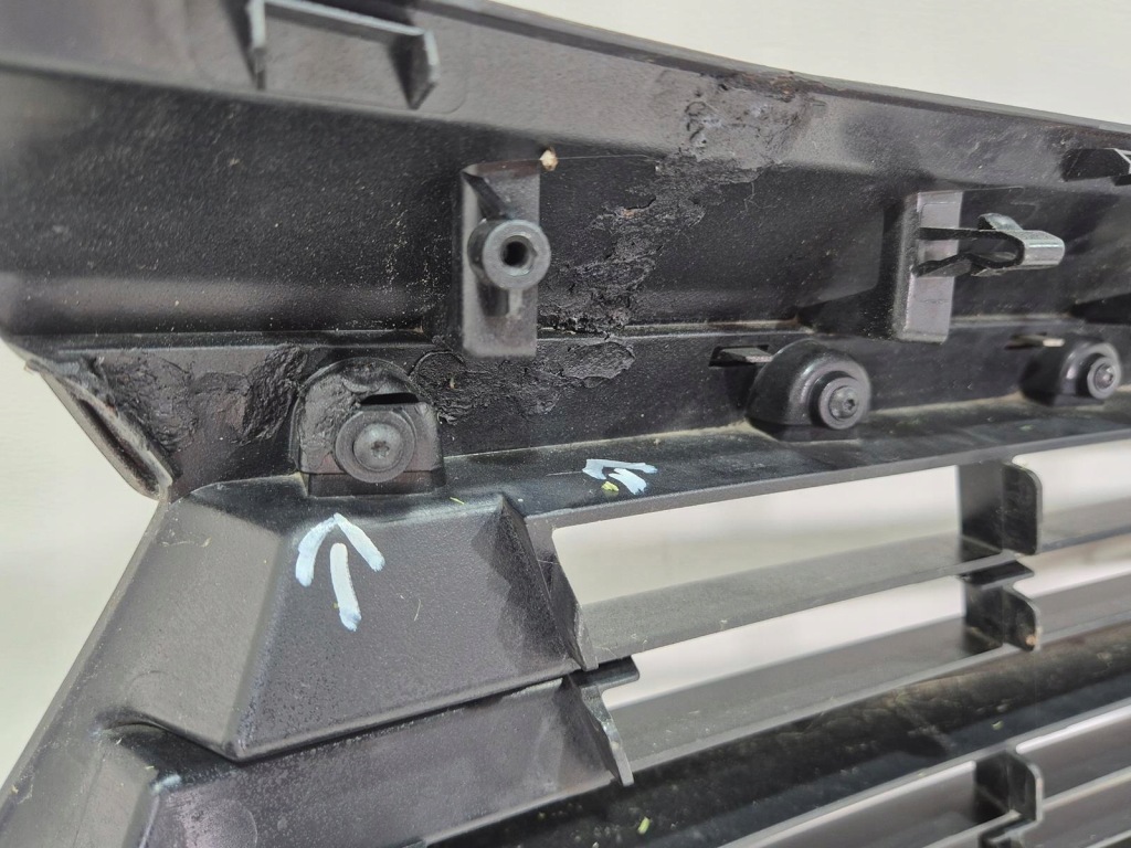 фото №12, Бампер перед передний renault trafic 3 iii lift 4 iv 21- решётка радиатора