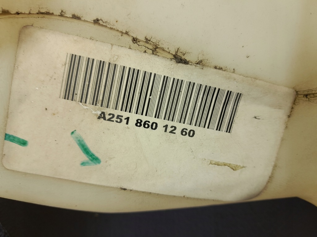 фото №7, Mercedes r w251 бачок насос розпилювача ксенон a2518690520