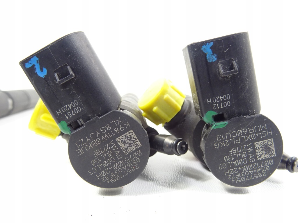 Форсунки vw audi skoda 1.6tdi 04l130277bf bosch wydruk test комплект Доставка