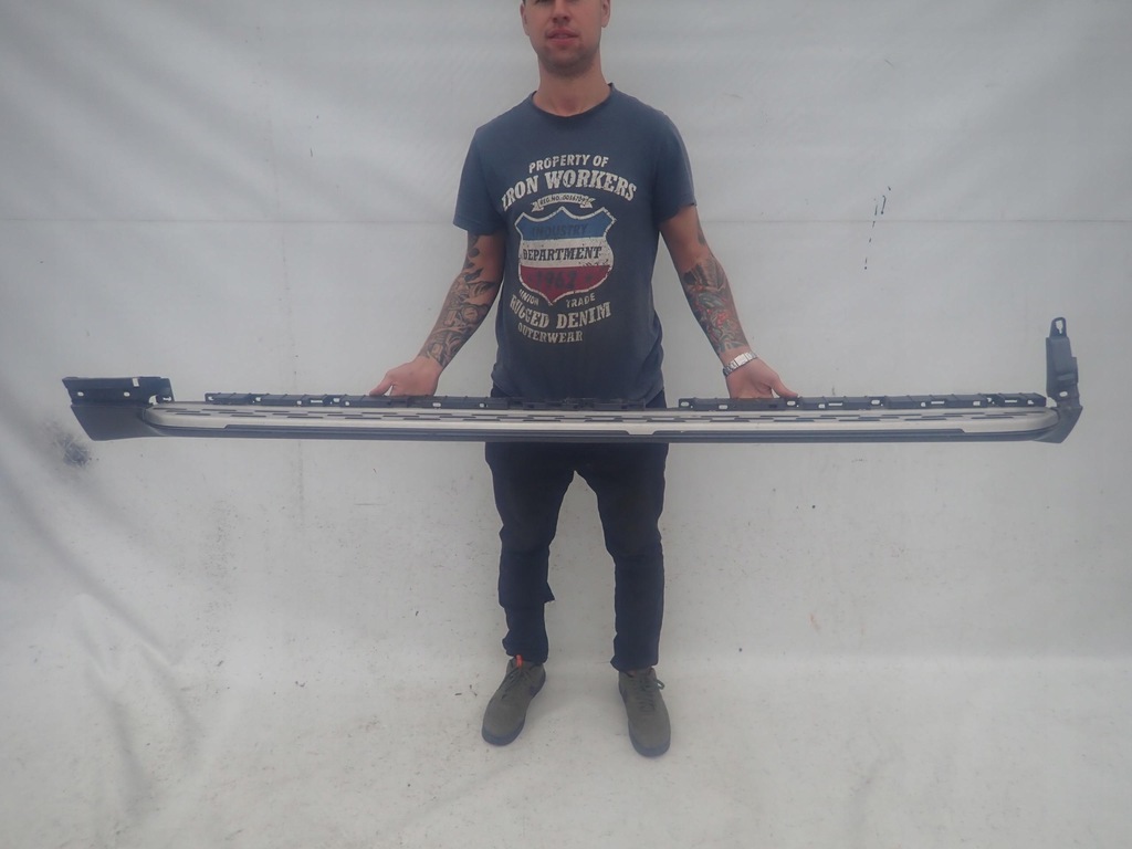 фото №2, Volvo xc90 ii 15- порог левый молдинг подножка led