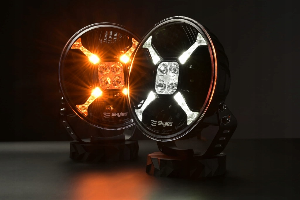фото №4, Фара дальнє світло skyled cosmo flash 9x 120w full led положення + strobo