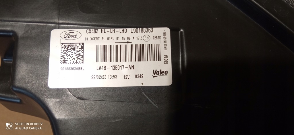 фото №11, Ford kuga mk3 full led kompletny лампа перед левая