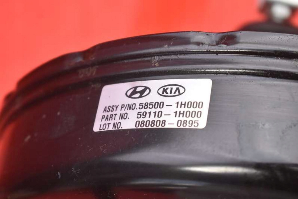 фото №7, Усилитель тормозов насос тормозная eu 58500-1h000 hyundai i30 1 i 1.6 crdi 116 km 07-10