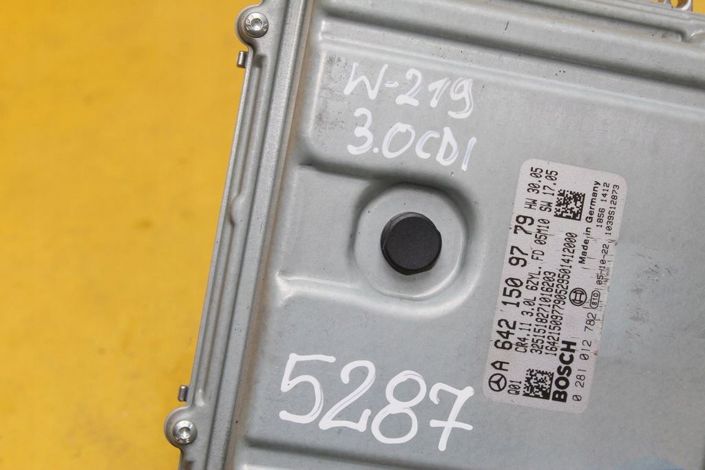 фото №6, Бортовой компьютер двигателя 3.0 cdi cls w219 a6421509779