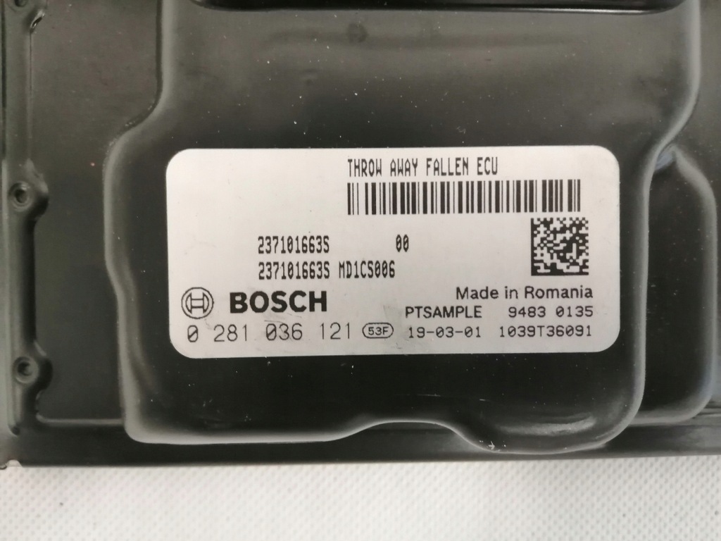 фото №4, Блок керування renault espace v 2.0 dci 19r 0281036121