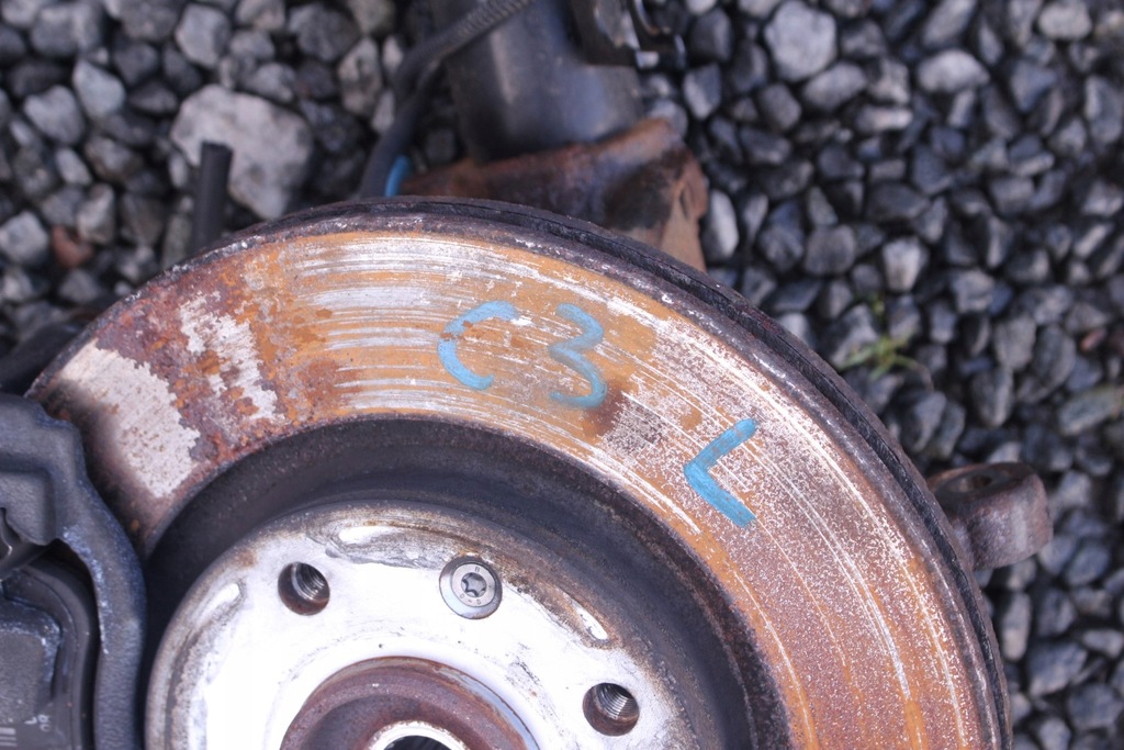 фото №5, Ліва поворотний кулак амортизатор citroen c3 iii 1.2 b