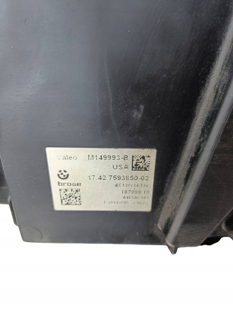 фото №7, Bmw x3 f25 2011 радиатор / комплект