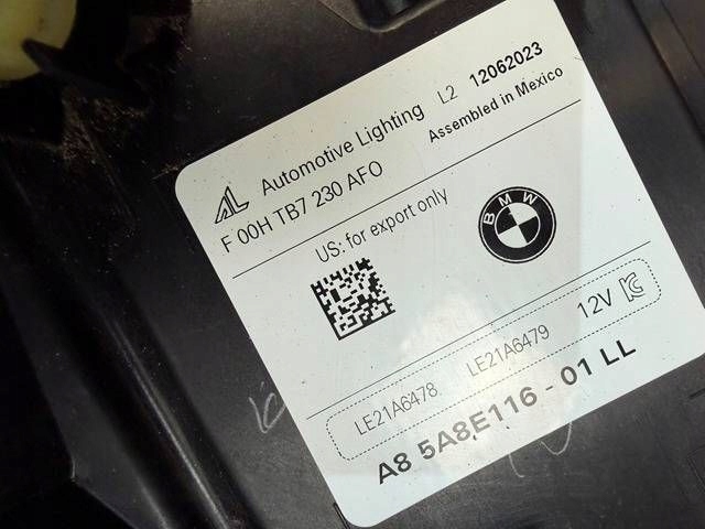 Bmw x5 g05 f95 x6 g06 23- рестайлинг  фара full led laser правая левая  shadow 5a8e115-01 Недорого