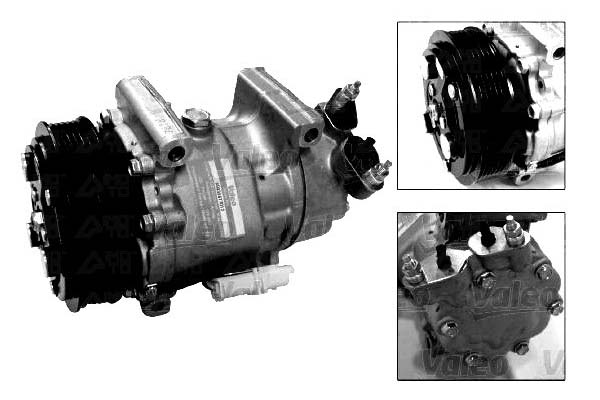 фото №1, Компрессор кондиционера peugeot 206. 307. val813189 valeo