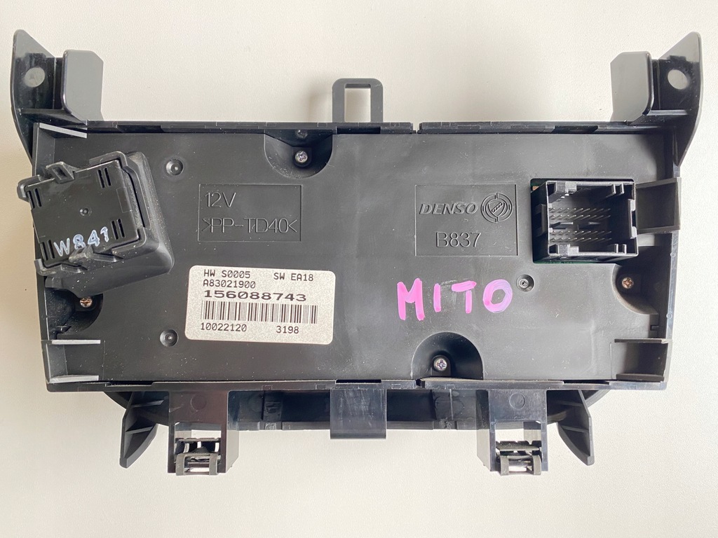 фото №4, Панель обдув кондиционер alfa romeo mito 156088743