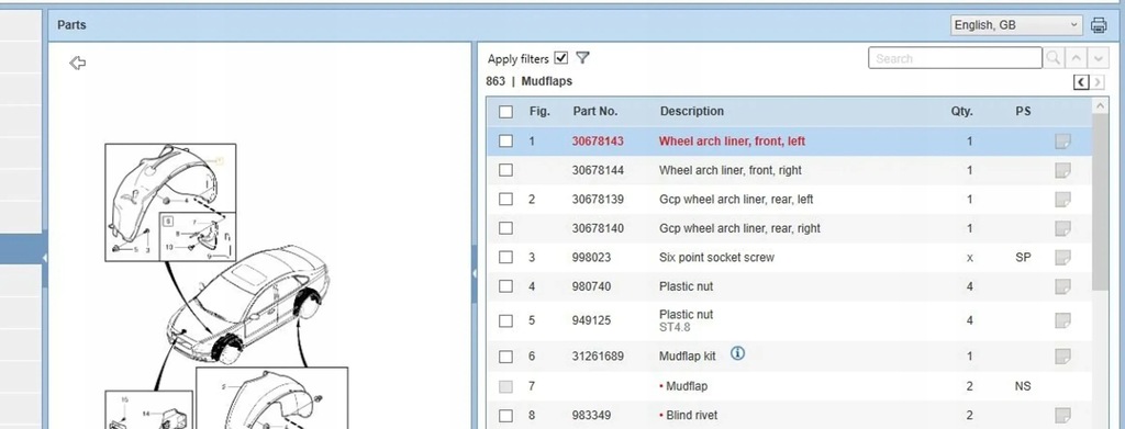 фото №6, Volvo s40 2004 накладки, накладки