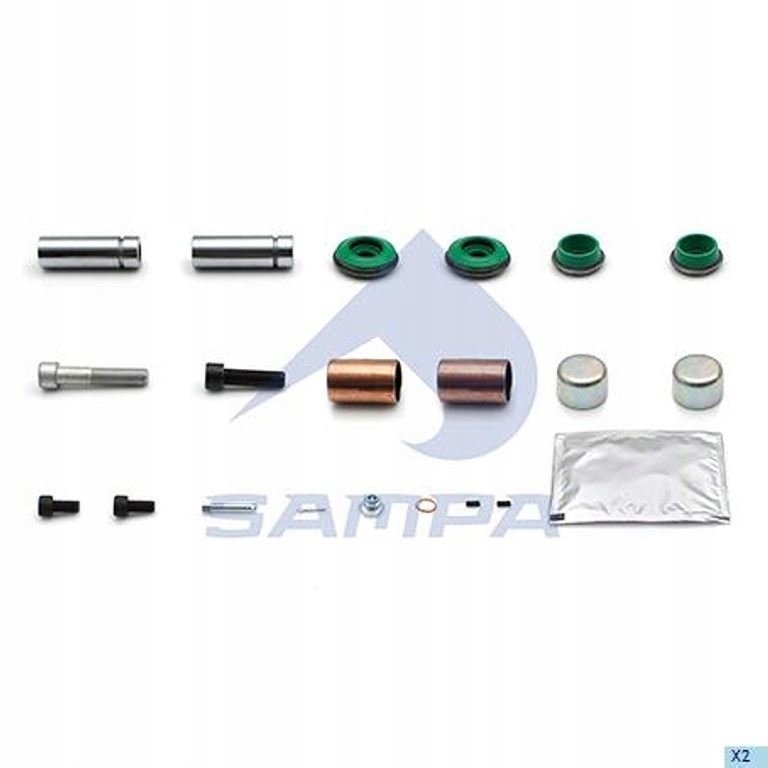 Комплект супорт meritor dx195 - напрямні 32x 97/62,5mm / 32x 97/37mm Київ