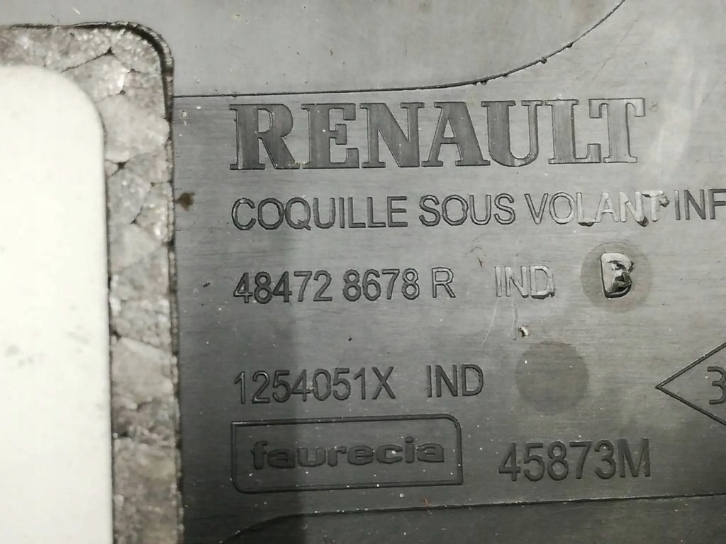 фото №7, Корпус руля renault zoe 484728678r