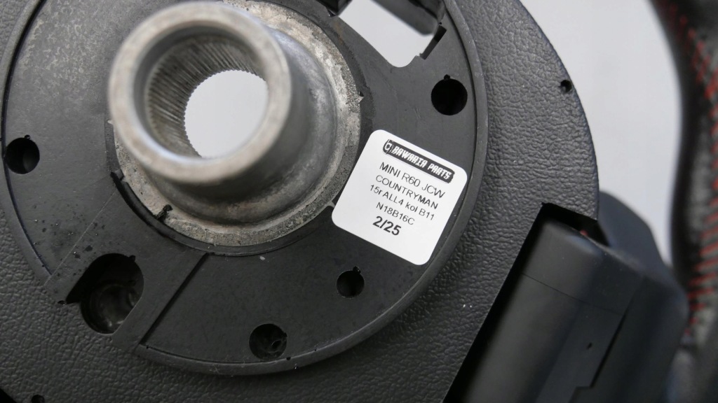 фото №11, Mini countryman jcw r60 воздуховод кожа лепестки переключения czerwona nić