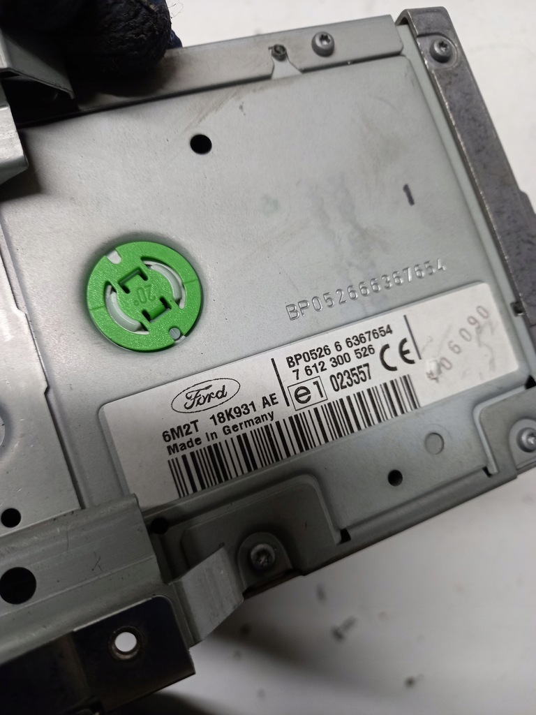 фото №6, Радіо cd ford s-max 6m2t18k931ae