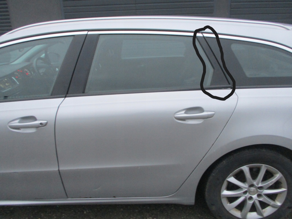 фото №1, Дверь задняя левая левый peugeot 508 i sw kombi 10-13 ezrc