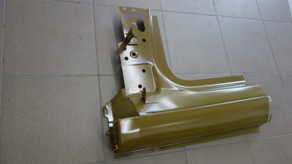 фото №3, Tesla model 3 поріг блок двигуна лівий передній обшивка