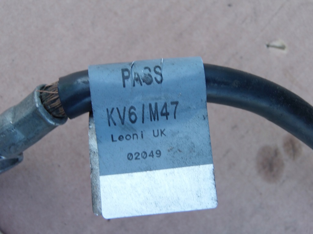 Шланг минусовой аккумулятор ybt101560 land rover freelander 1 2.0 td с Разборки