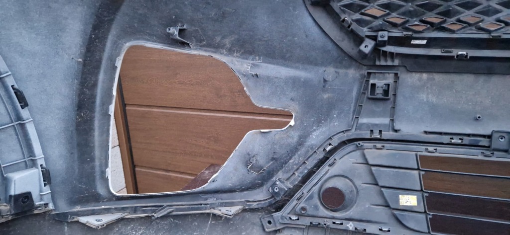 фото №8, Kia niro lift 19- бампер перед передний решётка радиатора