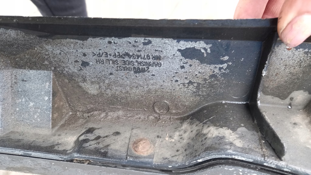 фото №11, Молдинг порог правая mitsubishi outlander