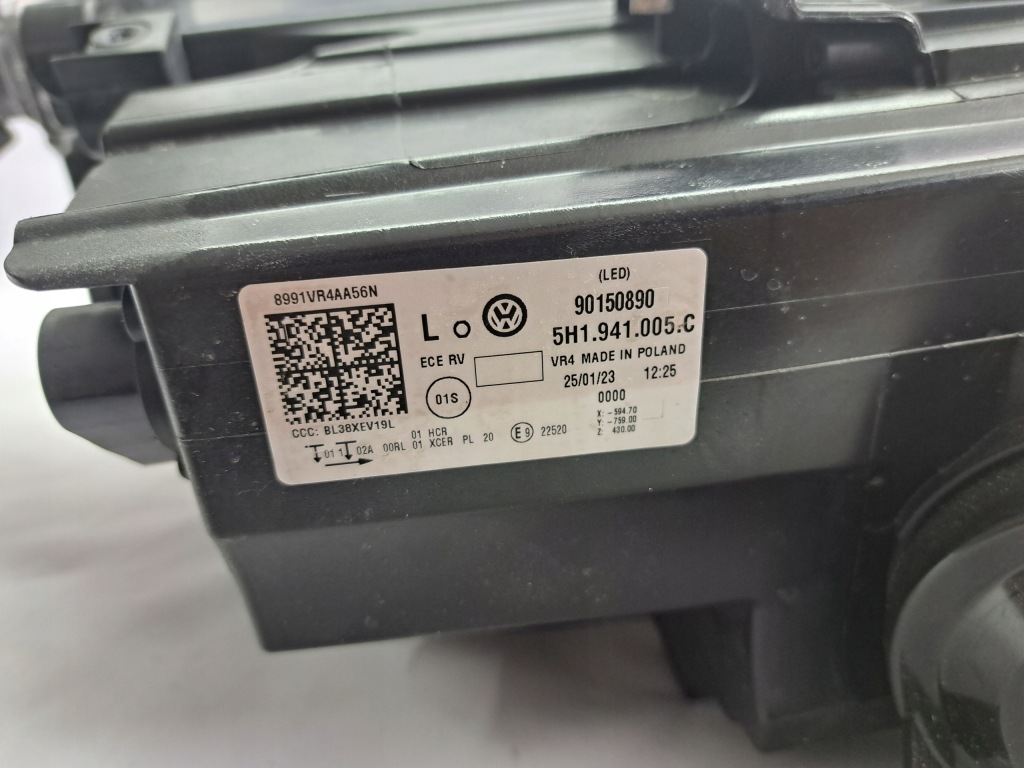 фото №7, Лампа full led ліва vw golf viii 5h1941005c