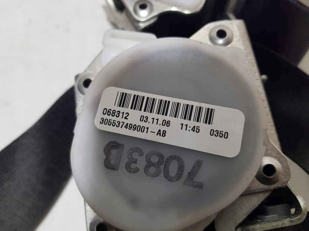 фото №11, Bmw x5 e70 натягувачі ремені лівий правий перед задня комплект ременів