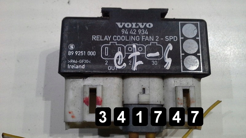 фото №1, 1998 volvo s70 реле 9442934