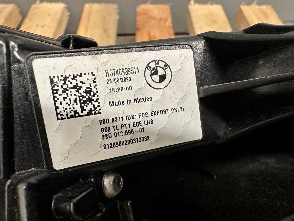 фото №13, Bmw x4 g02 lci m набір кришка багажника бампер лампи задня камера балка 416